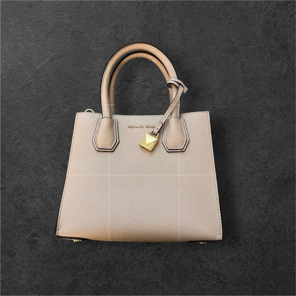 Michael Kors Pink Medium Mercer Crossbody Tote - Picture 1 of 7